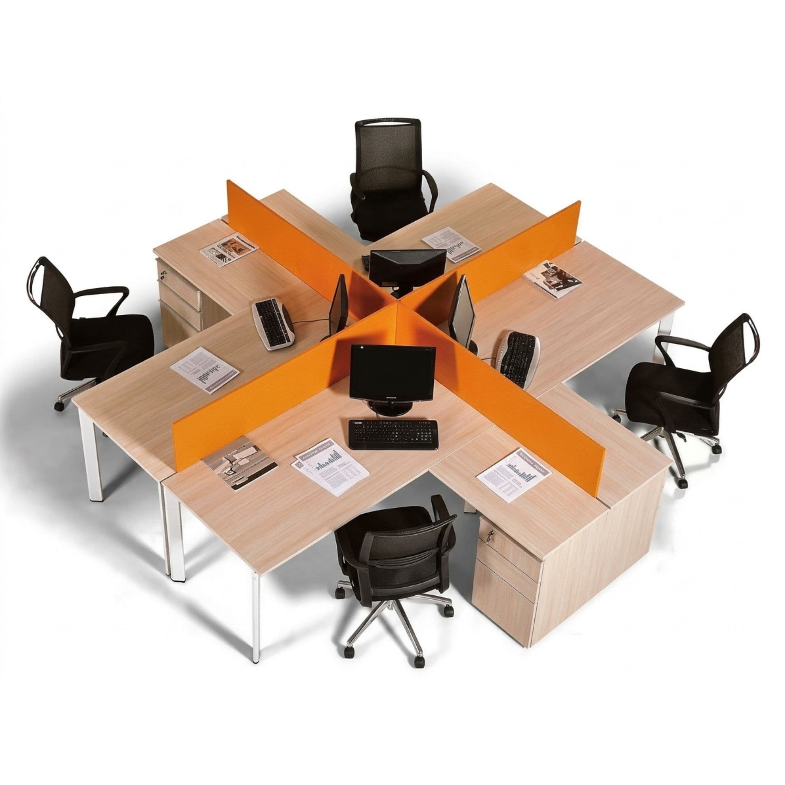 Atlas 4'lü Workstation Serisi