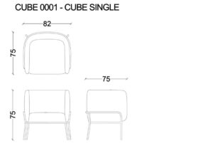 CUBE 0001 CUBE 0002 CUBE 0003 2D Model - Class Ofis CUBE 0001 CUBE 0002 CUBE 0003 2D Model