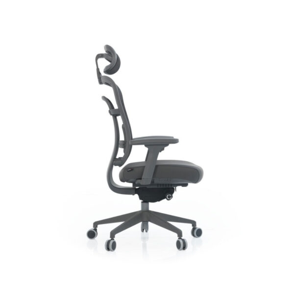 aura grey fileli yönetici koltuğu 2