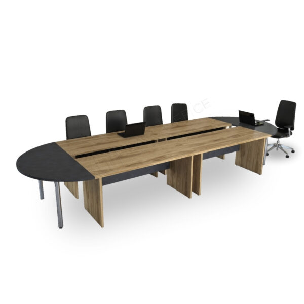 kardelen oval toplantı masası 1 - Class Ofis kardelen oval toplantı masası 1