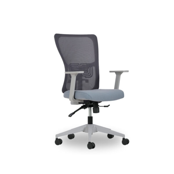 lumbar gri fileli çalışma ve tplantı koltuğu 01